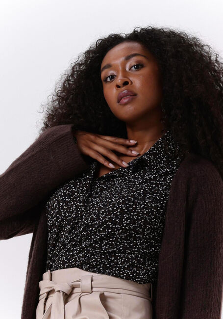 Bruine Y.A.S. Vest YASALVA LS LONG KNIT CARDIGAN - large
