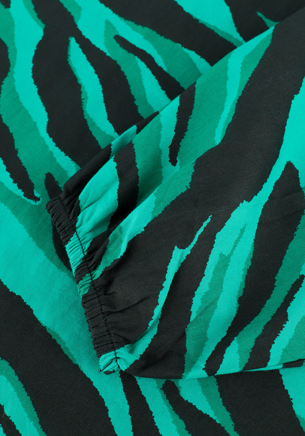 Groene MOVES Mini jurk LUSI 2506 - large