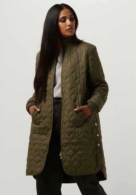 ILSE JACOBSEN Veste matelassé ART06 en vert - large