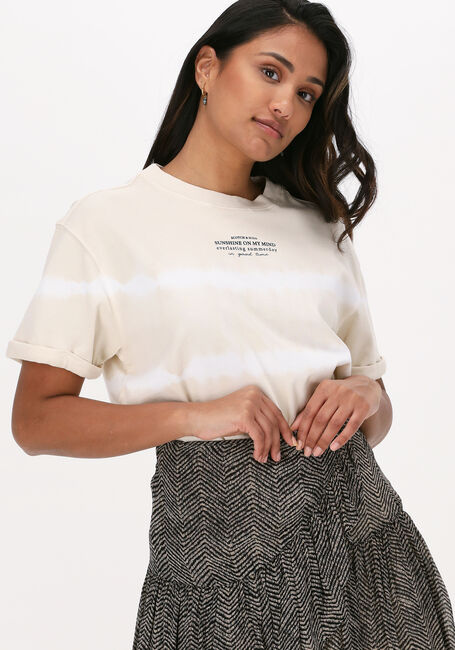 SCOTCH & SODA T-shirt LOOSE-FIT ORGANIC COTTON T-SHIRT Sable - large