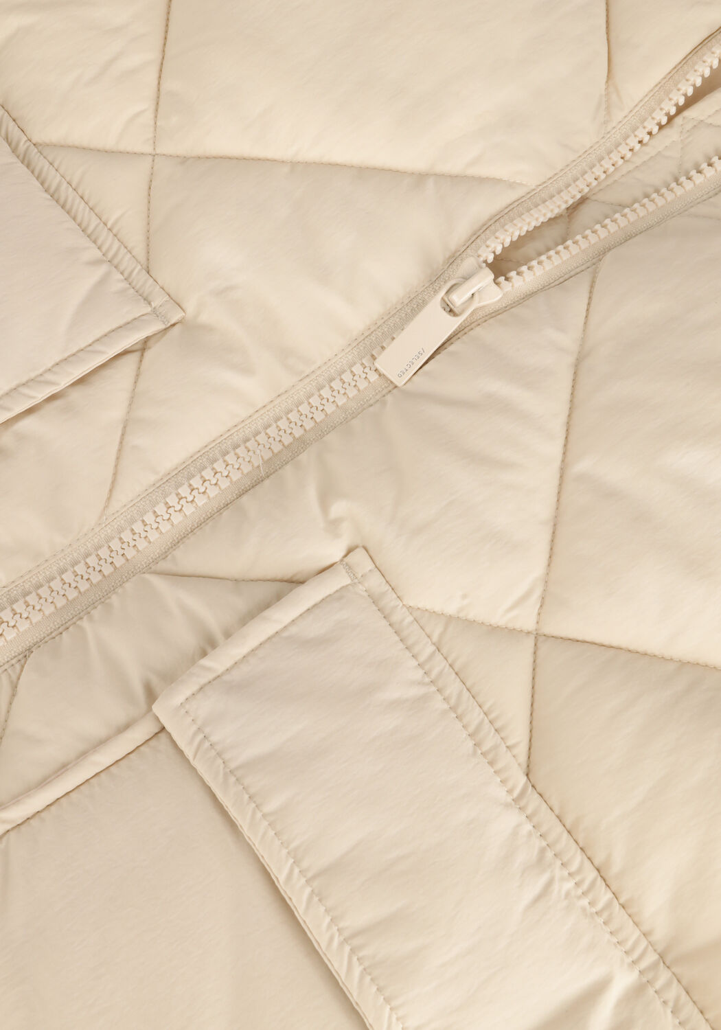 SELECTED WOMEN Veste matelass&eacute; HEIDI PUFFER JACKET Sable - large