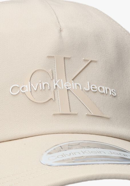 CALVIN KLEIN HIGH VISUAL CAP Casquette en beige - large