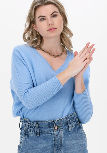 NOT SHY Pull FAUSTINE Bleu clair - large