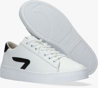 Witte HUB Lage sneakers HOOK LW Z-STITCH - medium