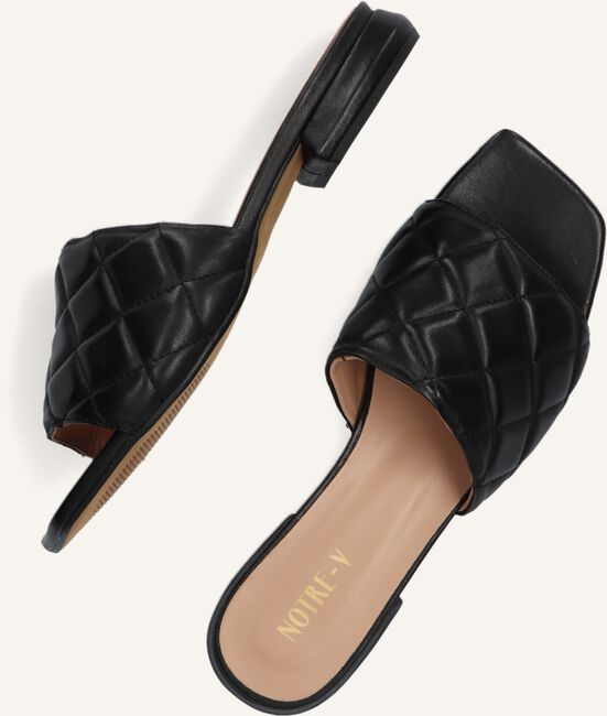 Zwarte NOTRE-V Slippers 1318 Zwarte NOTRE-V Slippers 1318 - large