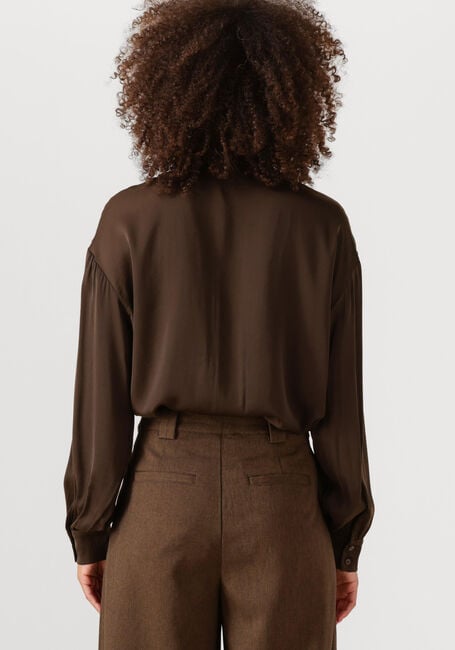 Bruine MSCH COPENHAGEN  MSCHSANDELINE MALUCA SHIRT - large