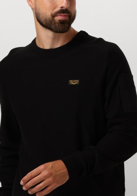 PME LEGEND Pull R-NECK AMERICAN CLASSIC BUCKLEY KNIT en noir - large