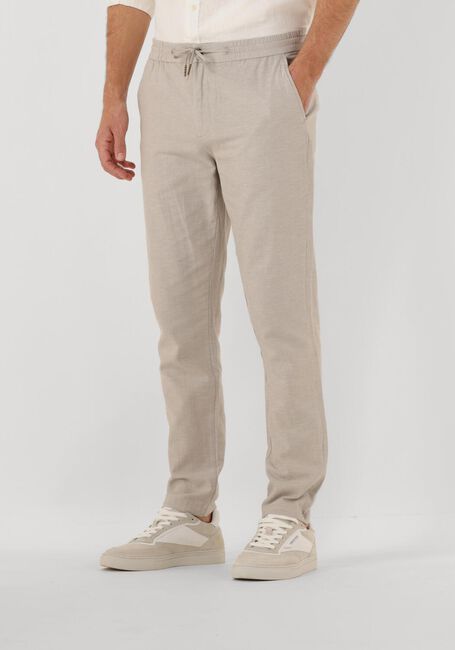 Beige SCOTCH & SODA Chino WARREN COTTON LINEN TWILL JOGGER - large