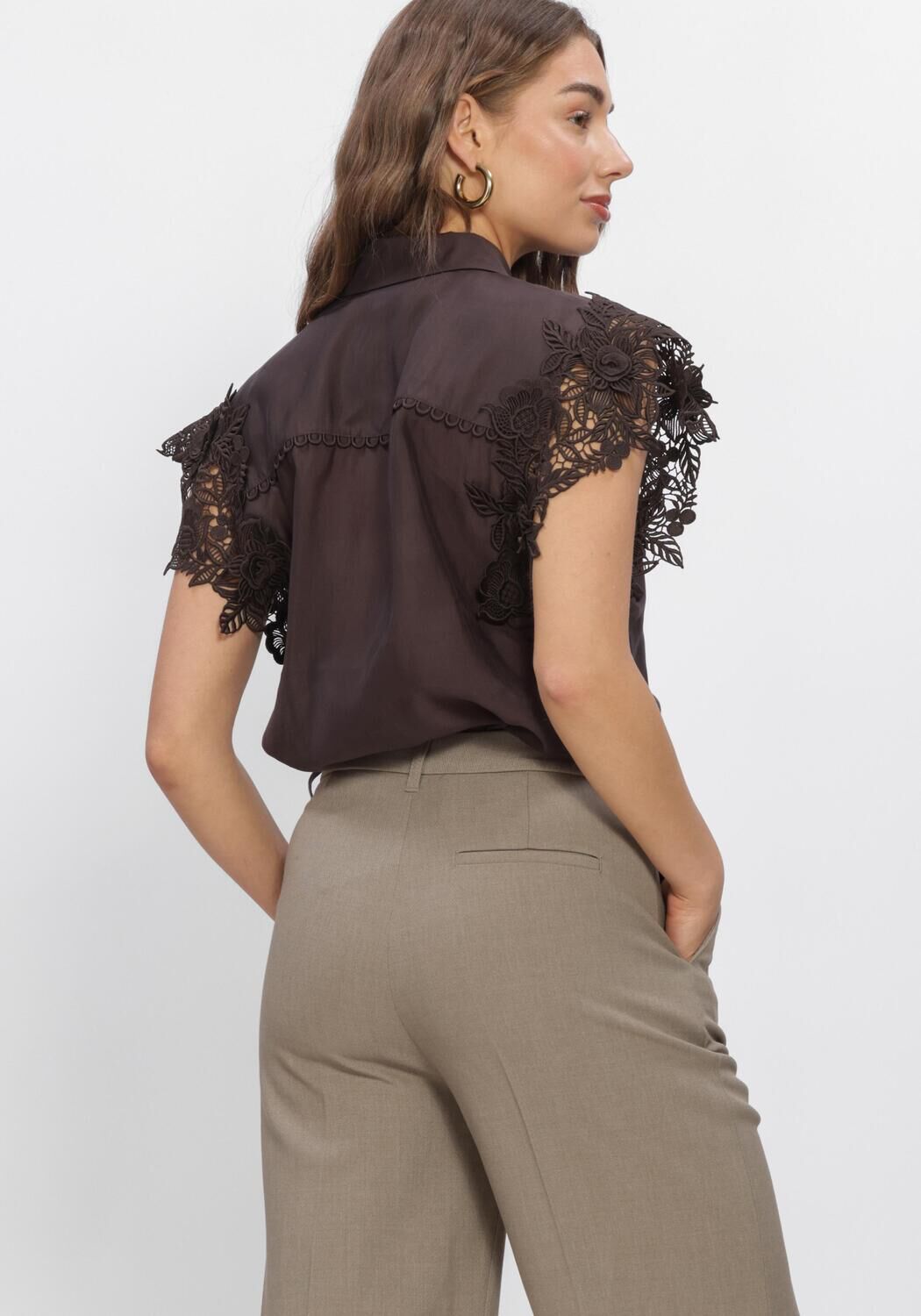 COPENHAGEN MUSE CMMOLLY-SHIRT Hauts & T-shirts en marron - large