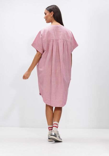 BY-BAR Mini robe AMBER LINNEN DRESS en rose - large