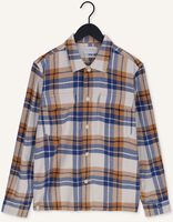 Camel CAST IRON Overshirt LONG SLEEVE SHIRT BIG YARN DYED CHECK REGULAR FIT Camel CAST IRON Overshirt LONG SLEEVE SHIRT BIG YARN DYED CHECK REGULAR FIT - medium