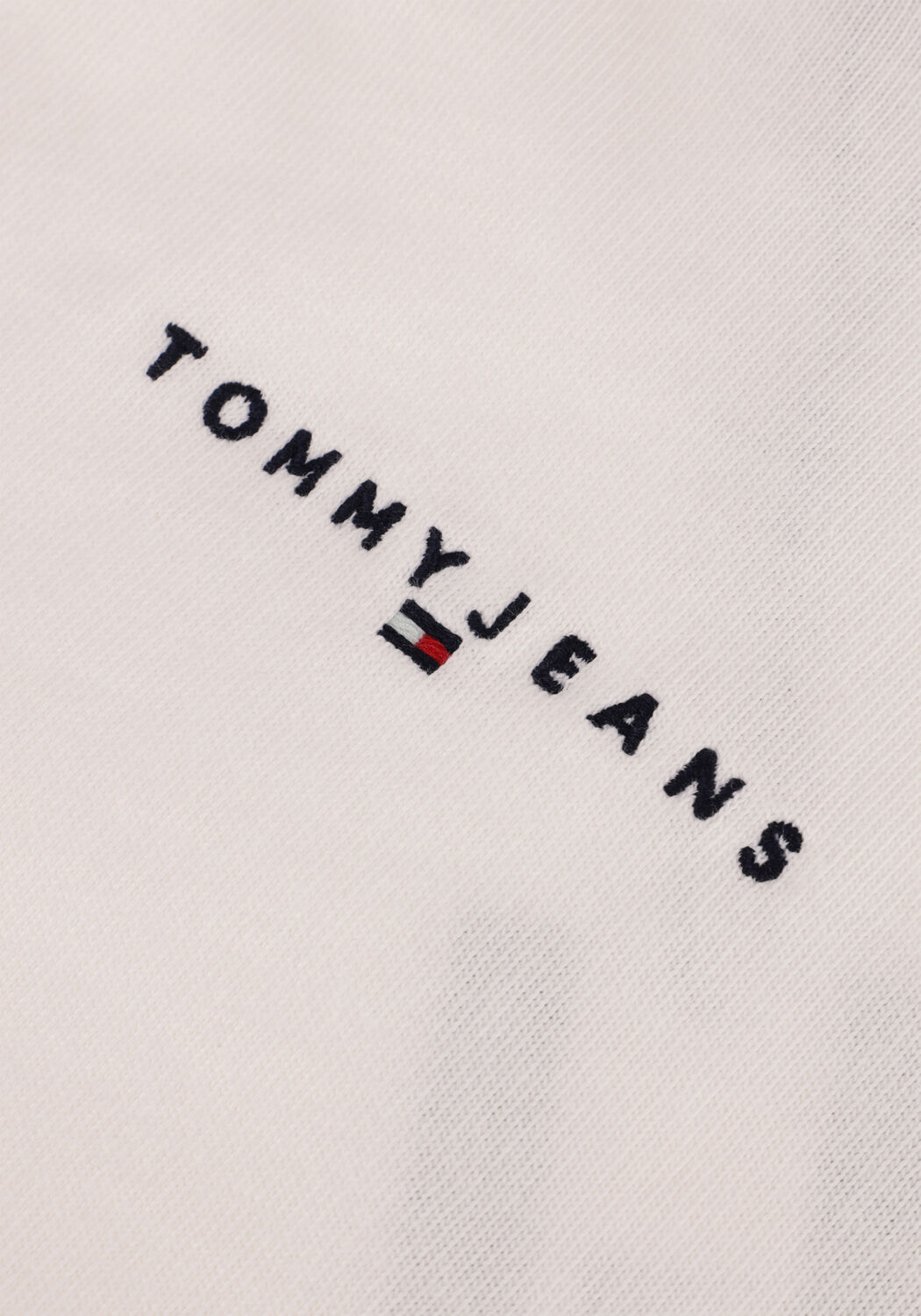 TOMMY JEANS T-shirt TJM RLX LINEAR LOGO TEE en blanc - large
