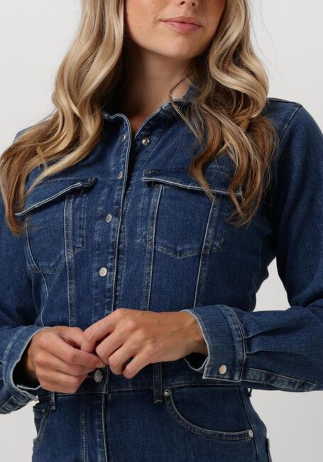 7 FOR ALL MANKIND Combinaison LUXE JUMPSUIT LADY en bleu - large