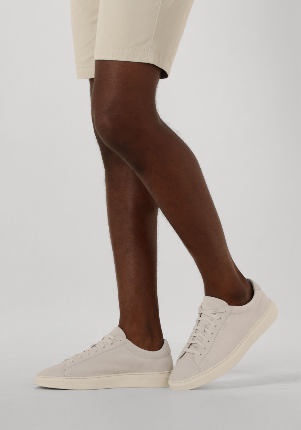 BOSS Baskets basses KIERAN en gris - large