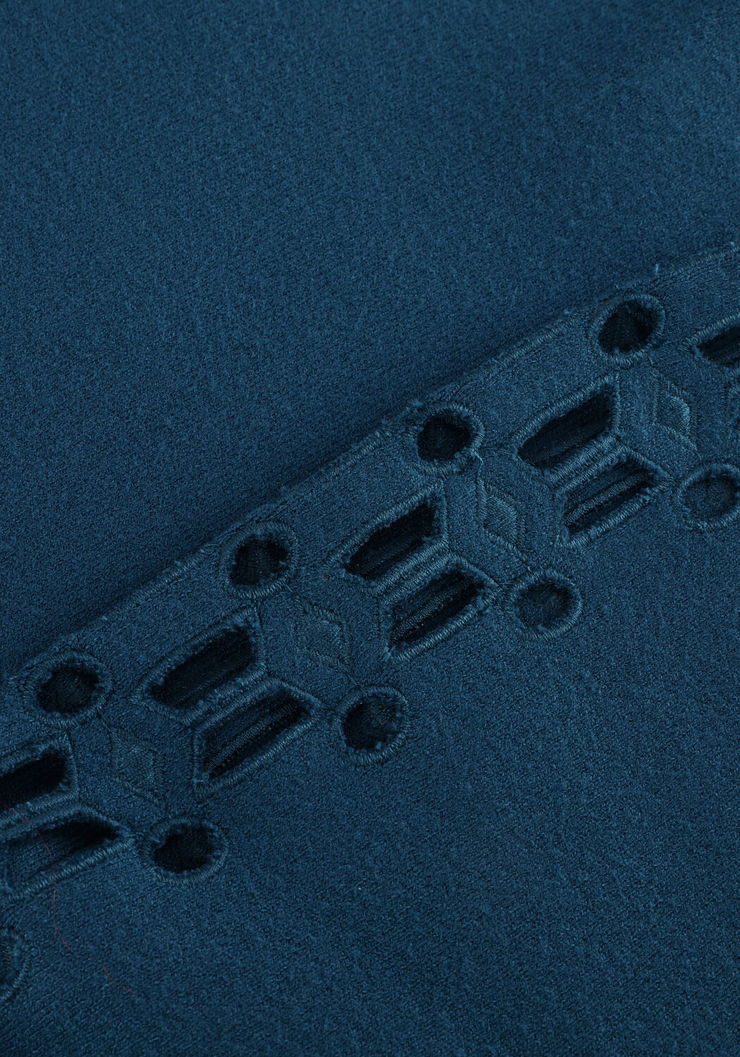 OBJECT Pull OBJYUKI S/S RE KNIT PULLOVER 140 en bleu - large