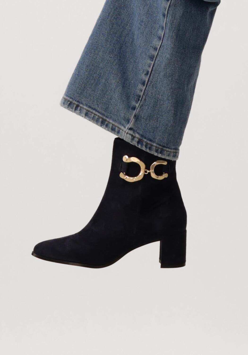 NOTRE-V 8558 Bottines en bleu - large