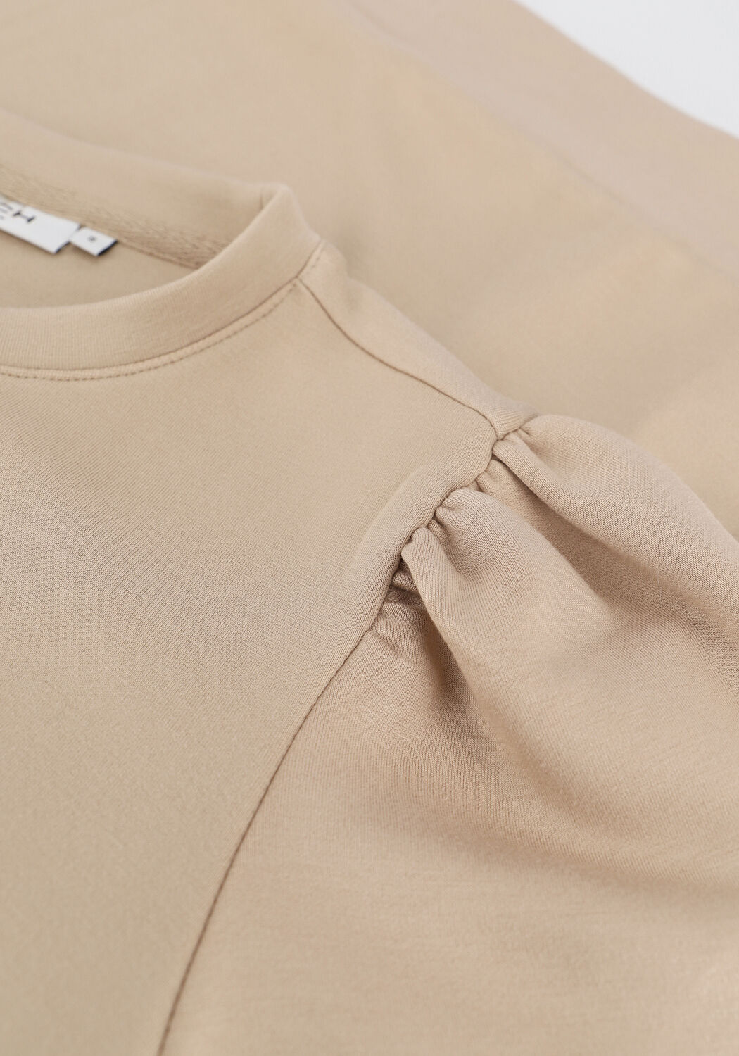 MSCH COPENHAGEN Pull IMA PUFF SWEATSHIRT en beige - large