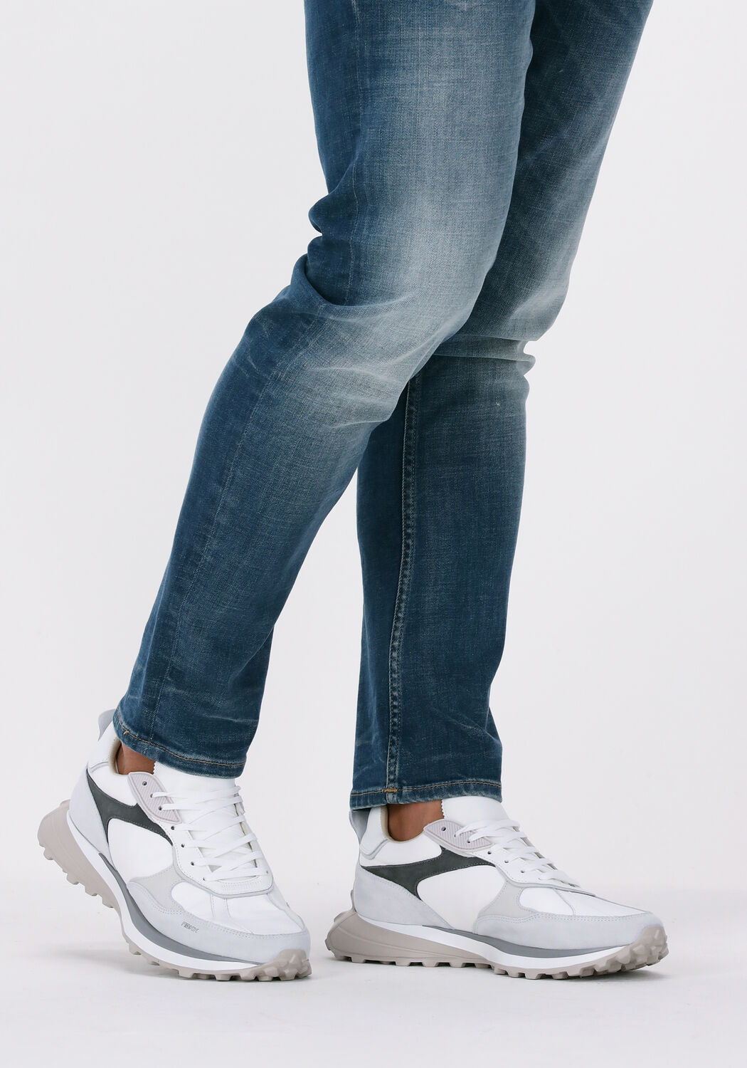 Witte NUBIKK Sneakers CROSS ROAD MEN - large