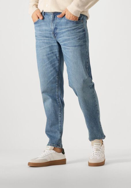 SELECTED HOMME Straight leg jeans SLH180-RELAXCROP ALDU 6434 M. BLUE JNS en bleu - large