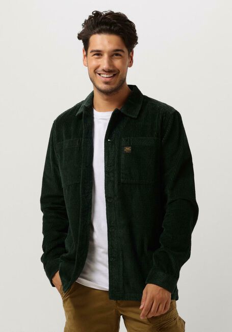 PME LEGEND Surchemise LONG SLEEVE SHIRT CTN DOBBY CORDUROY en vert - large