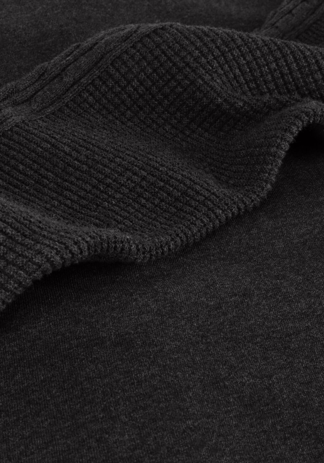 PME LEGEND Gilet ZIP JACKET KNIT SWEAT COMBINATION en gris - large