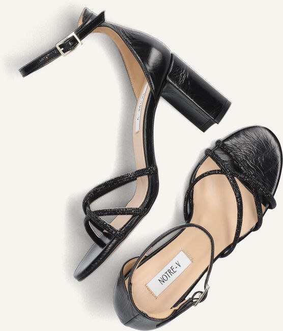 Zwarte NOTRE-V Sandalen 22558 Zwarte NOTRE-V Sandalen 22558 - large