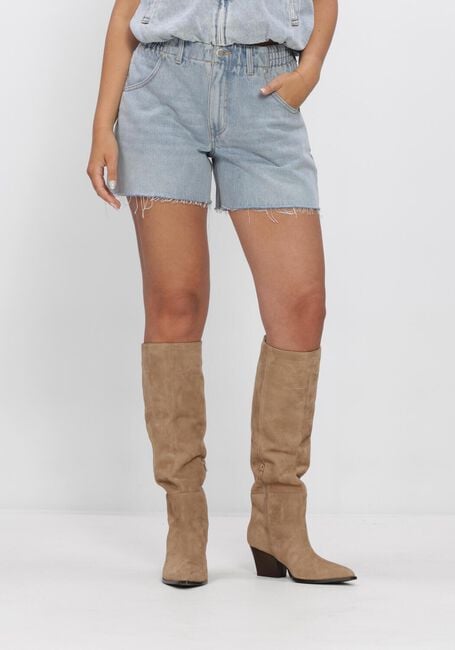 CATWALK JUNKIE Pantalon courts DENIM SHORT WITH ELASTIC WAISTBAND en bleu - large
