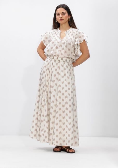 Gebroken wit BY-BAR  DANEE OASE BLOUSE - large