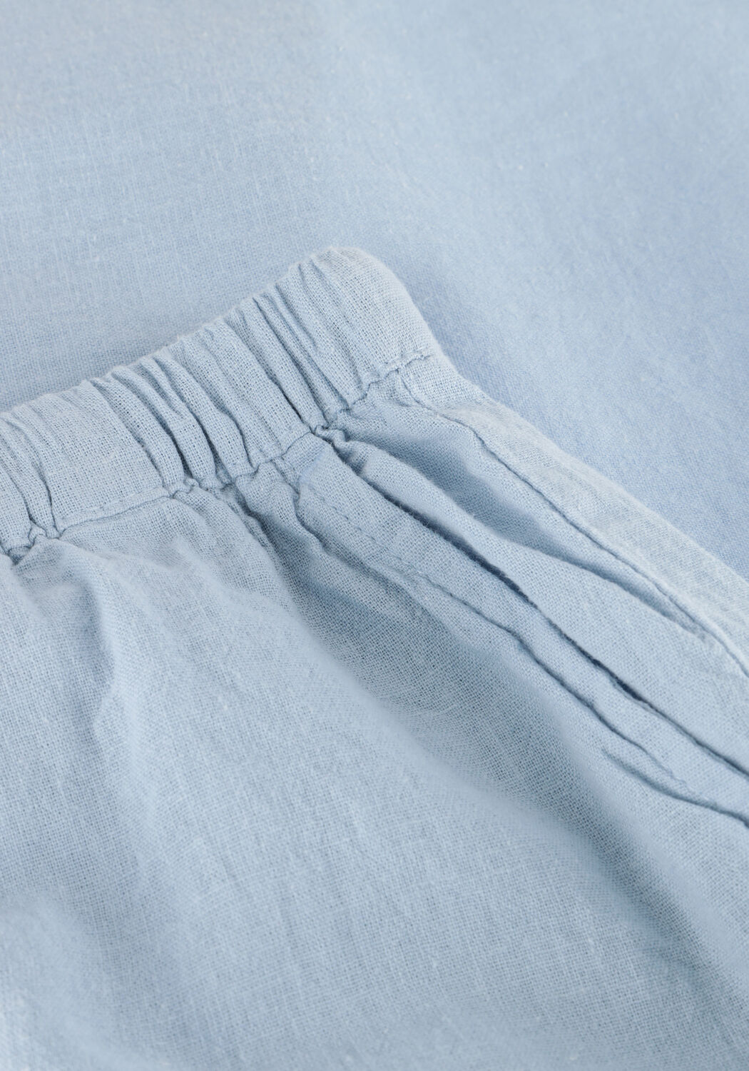 SELECTED WOMEN Pantalon courte SLFLUISA MW STRING SHORTS B Bleu clair - large