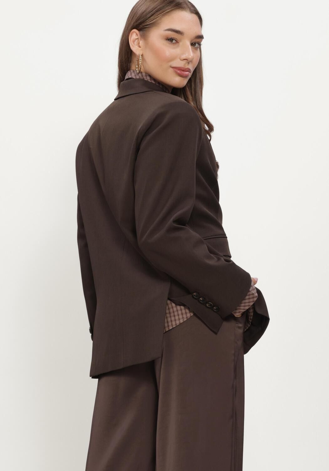 Bruine NOTRE-V Blazer NV-ISABELLA - large