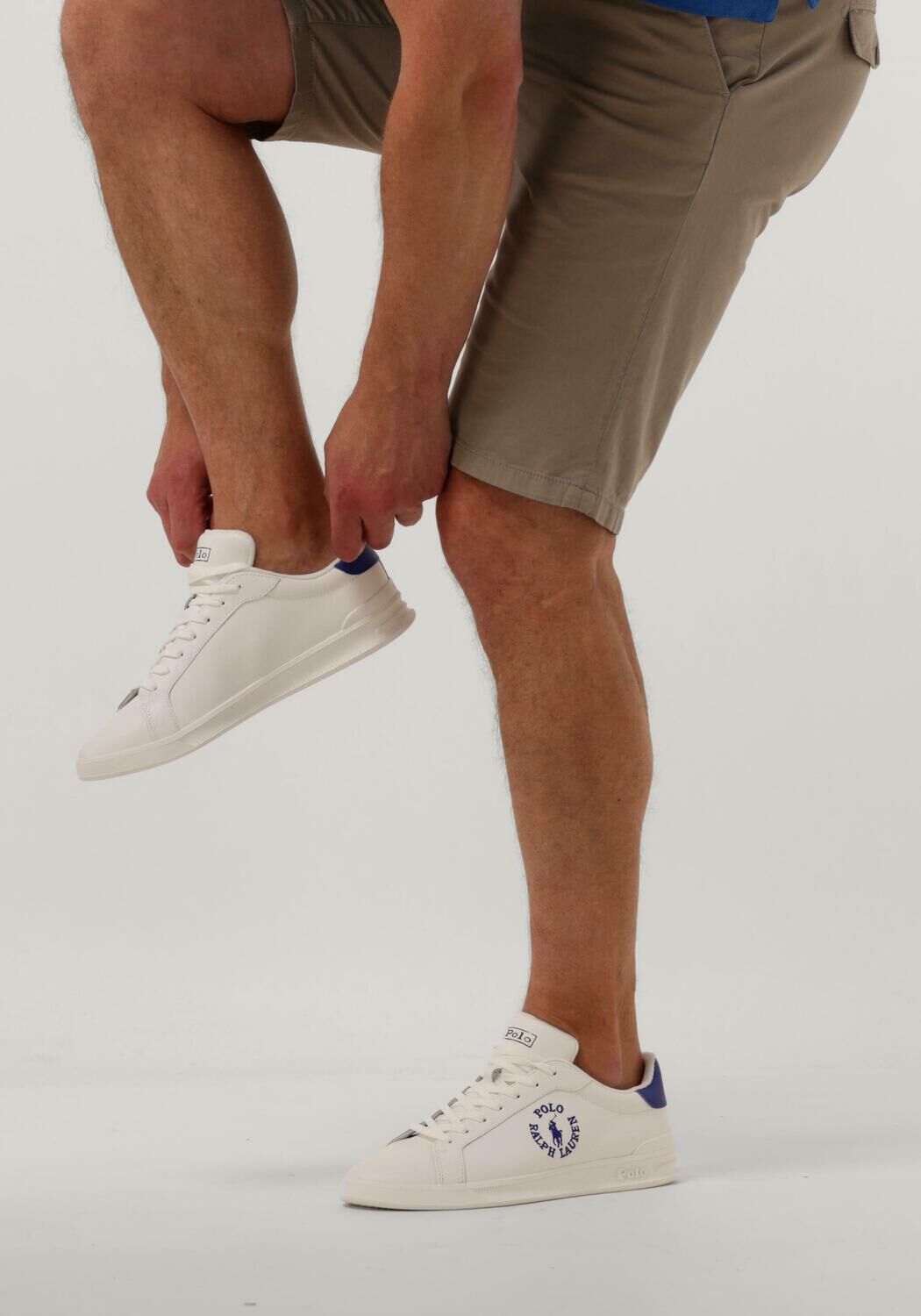 POLO RALPH LAUREN Baskets basses HRT CRT en blanc - large