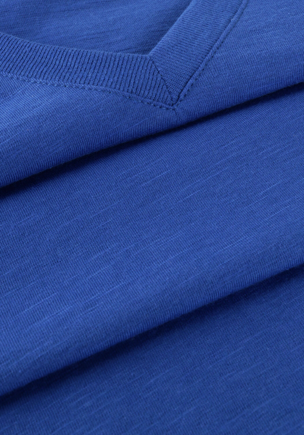 Blauwe CC HEART T-shirt BASIC V-NECK T-SHIRT - large