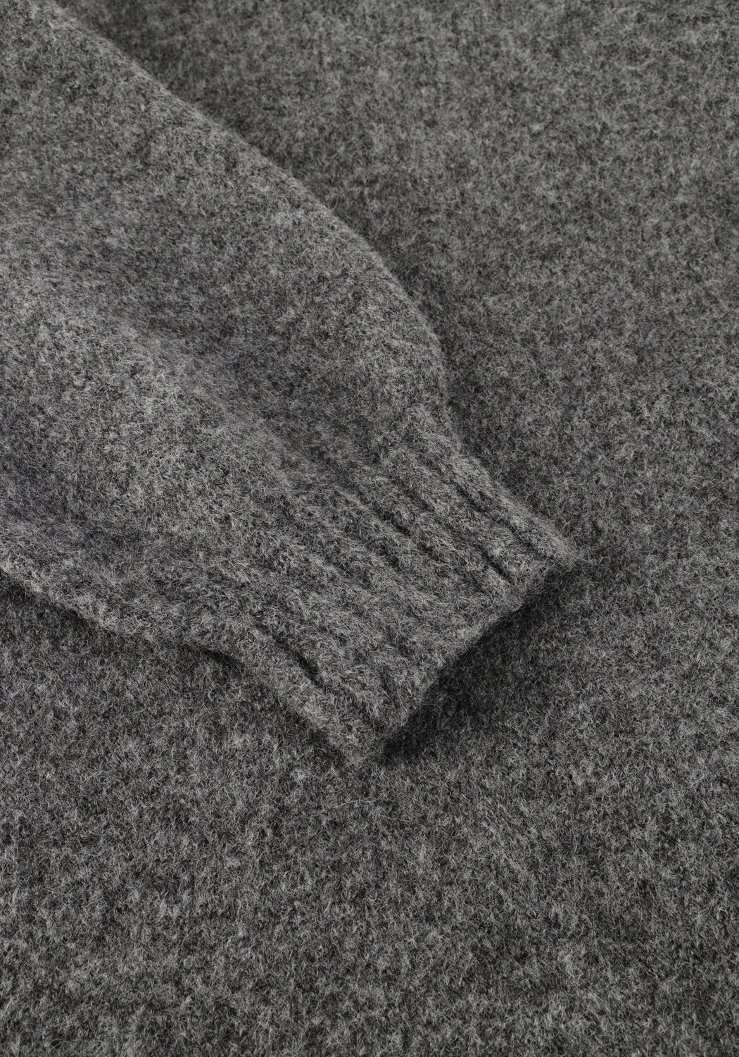 Grijze MOVES Trui ASLA KNIT 2579 - large