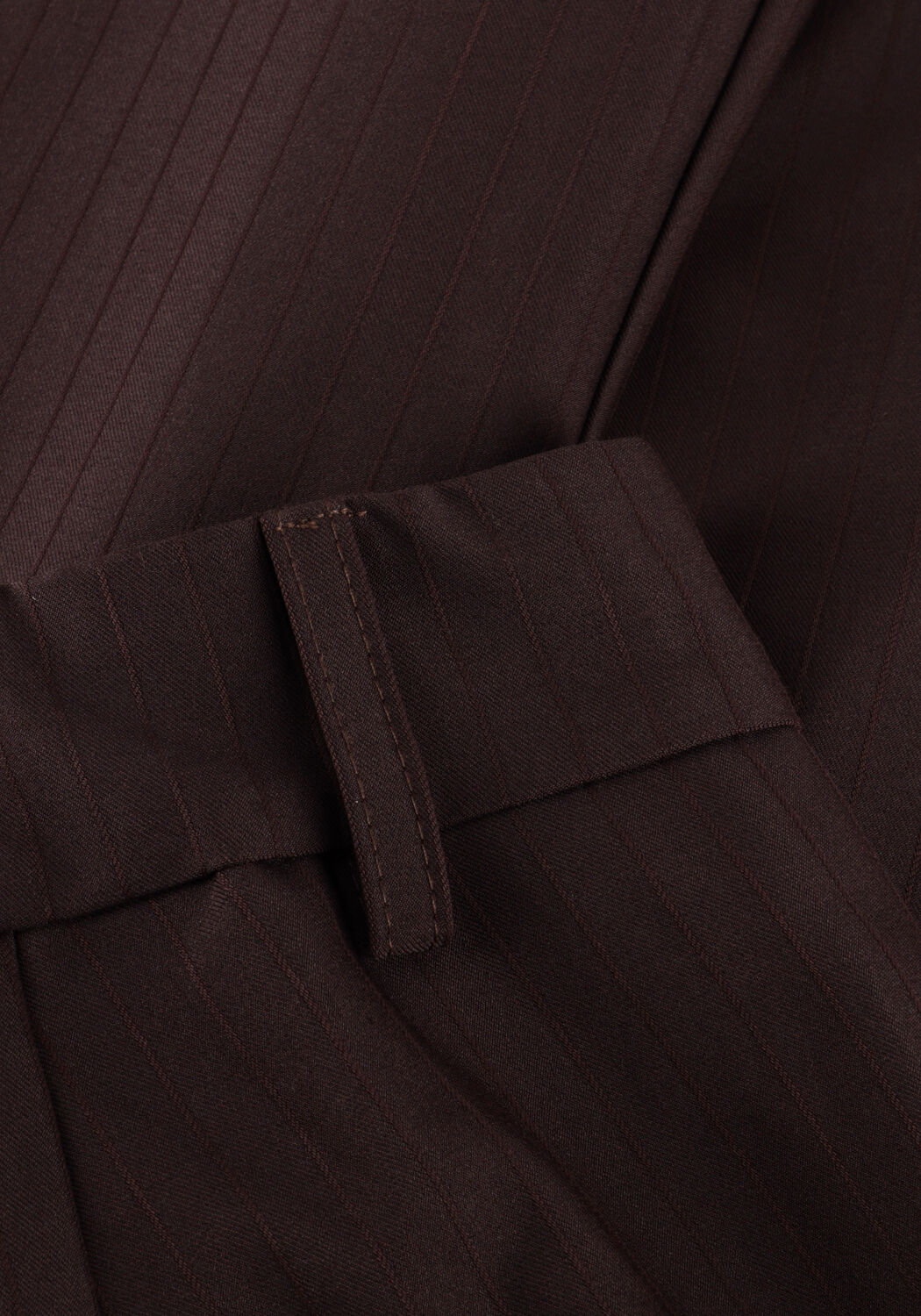 CO'COUTURE Pantalon large ZELLACC WIDE LL PANT en marron - large