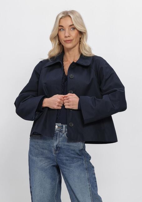 ENVII ENSENECA SHORT JACKET 6988 Vestes Bleu fonc&eacute; - large