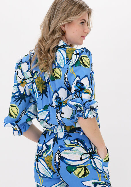 Blauwe POM AMSTERDAM  LILY BLOUSE - large
