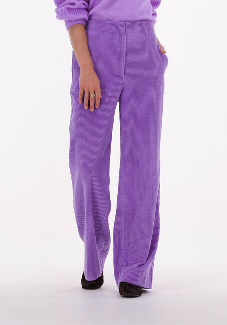 Lila SECOND FEMALE Pantalon CORDIE CLASSIC TROUSERS - large