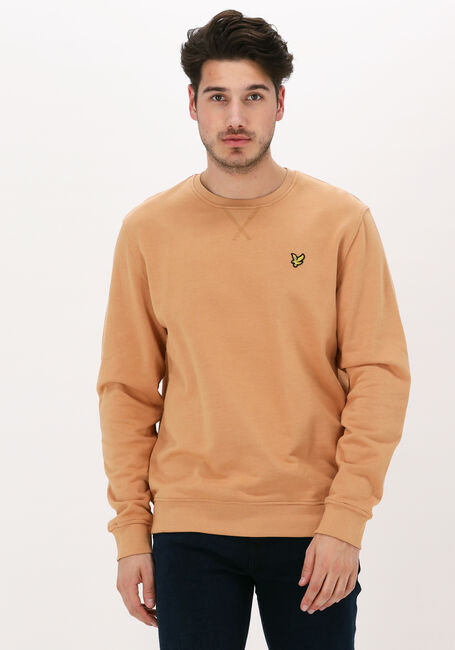 LYLE & SCOTT Pull CREW NECK SWEATSHIRT en orange - large