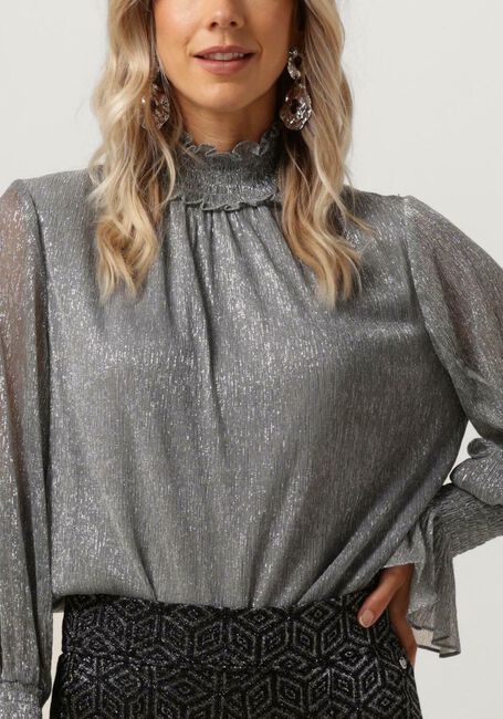 MOS MOSH XIMENA GLAM BLOUSE Blouses en argent - large