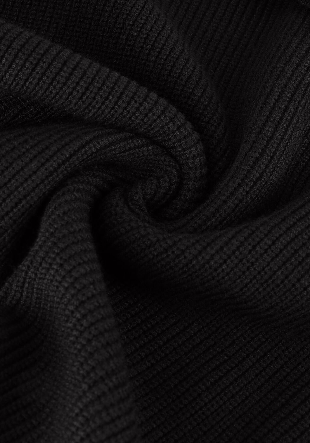 MSCH COPENHAGEN Col roul&eacute; MSCHMAGNEA RACHELLE RIB PULLOVER en noir - large