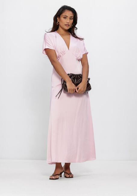 Y.A.S. Robe midi YASSATINA SS ANKLE DRESS en rose - large