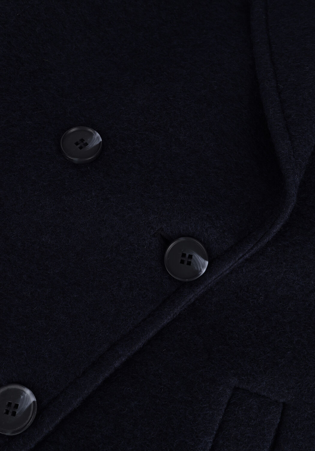 BY-BAR Manteau FLORENCE COAT Bleu fonc&eacute; - large