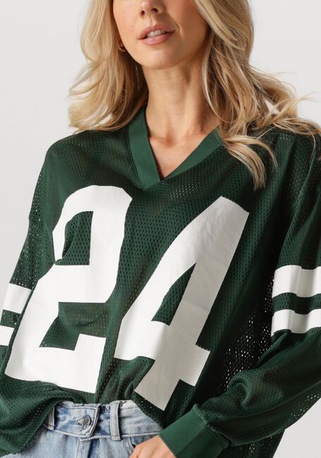 HAUTE L'AMITIÉ Haut DRIFT NUMBER LS TEE Vert foncé - large