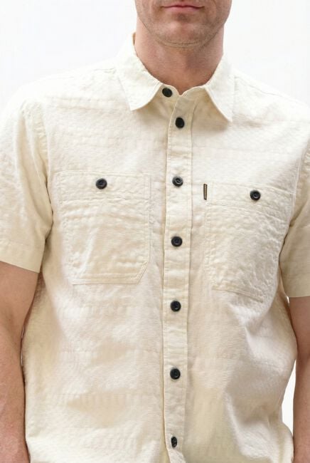 PME LEGEND Chemise d&eacute;contract&eacute; COOPER BARRY JACQUARD en beige - large