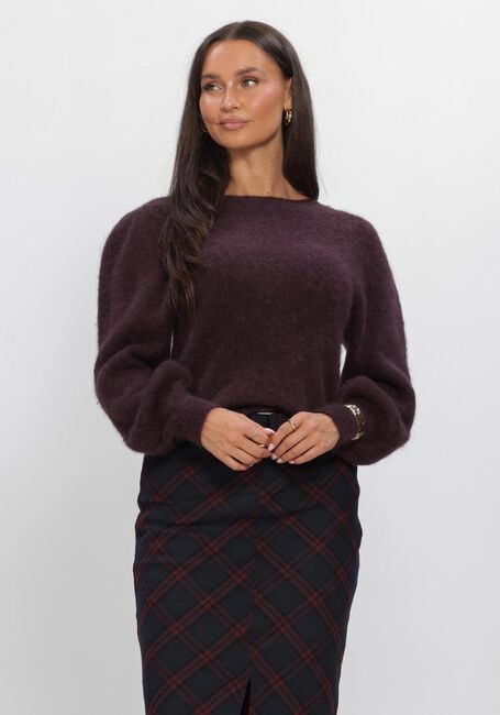 AAIKO Pull DENIZE WP 389 Bordeaux - large