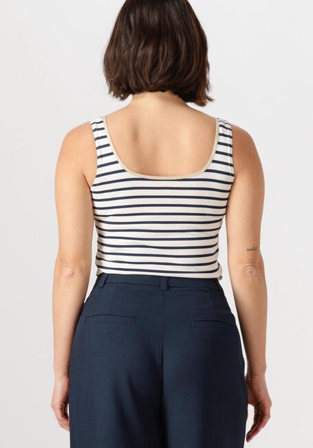 NUKUS Haut JUBA SINGLET STRIPE en bleu - large