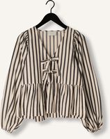 Blauwe NEO NOIR  BESSIE CONTRAST STRIPE BLOUSE Blauwe NEO NOIR  BESSIE CONTRAST STRIPE BLOUSE - medium