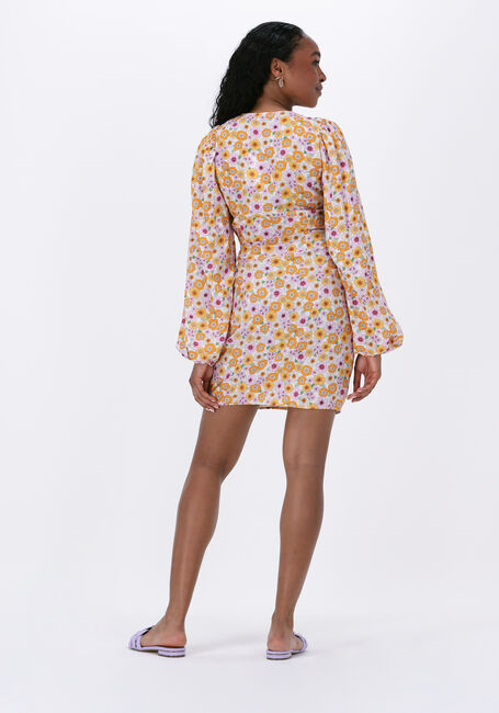 Multi ENVII Mini jurk ENROBYN LS V-N DRESS AOP 6891 - large