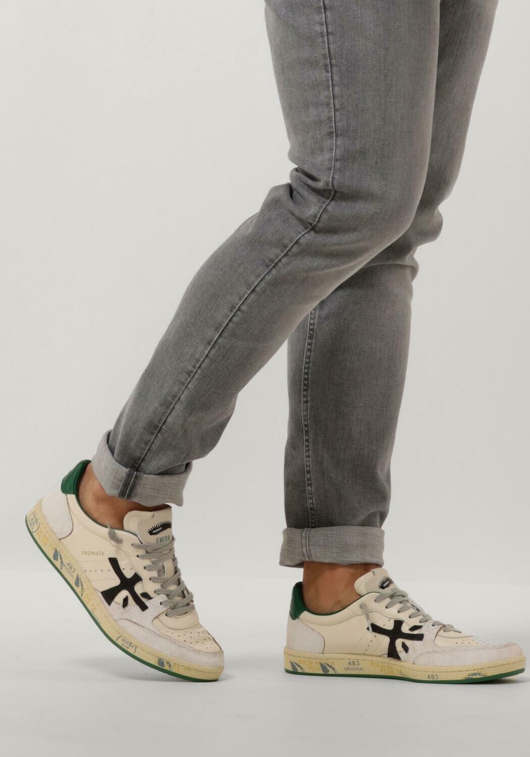 Witte PREMIATA Sneakers CLAY - large