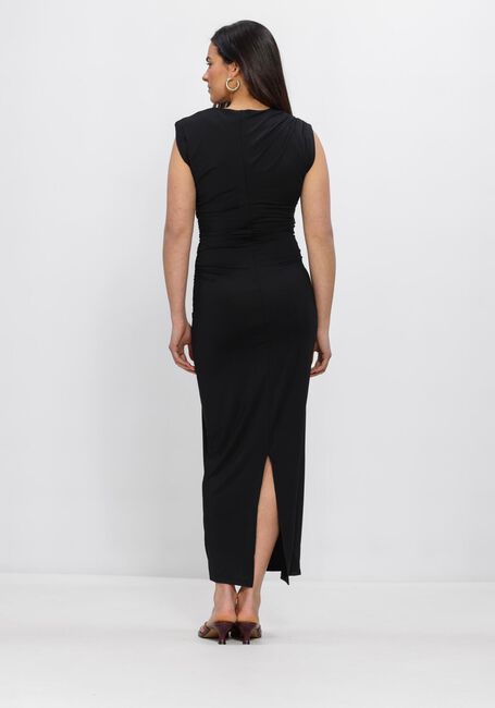 Zwarte ROSEMUNDE Maxi jurk BILLIE SL LONG DRAPE DRESS - large